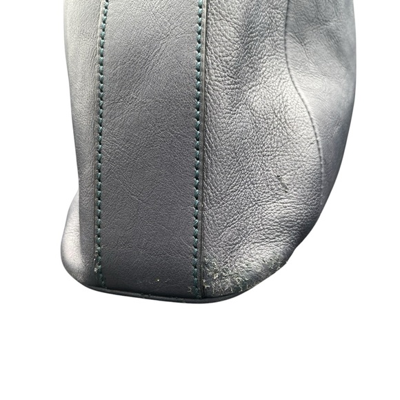 GUC Gucci Bamboo Navy Blue Shoulder Bag w/ COA - Picture 13 of 16